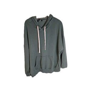 Buffalo David Bitton Women's Pullover XL Soft Cozy Hoodie Sweatshirt Dusty Green